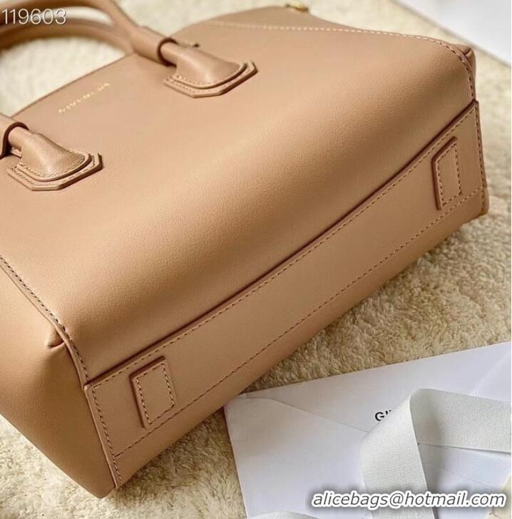 Crafted Givenchy Grained Original Calfskin Small Antigona Bag BB0273 Nude