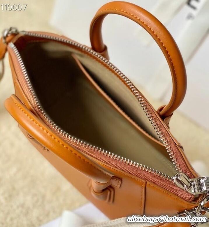 Promotional Givenchy Grained Original Calfskin Small Antigona Bag BB0273 brown