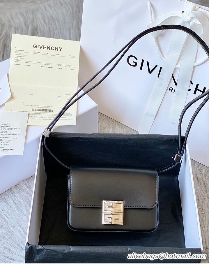 Top Quality GIVENCHY Original Leather Shoulder Bag 1863 Black