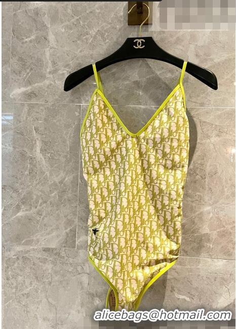 Top Quality Dior Oblique Swimwear 070525 Yellow 2022