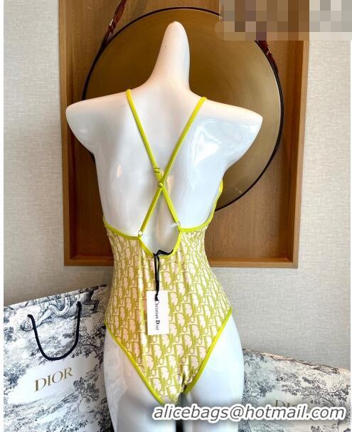 Top Quality Dior Oblique Swimwear 070525 Yellow 2022