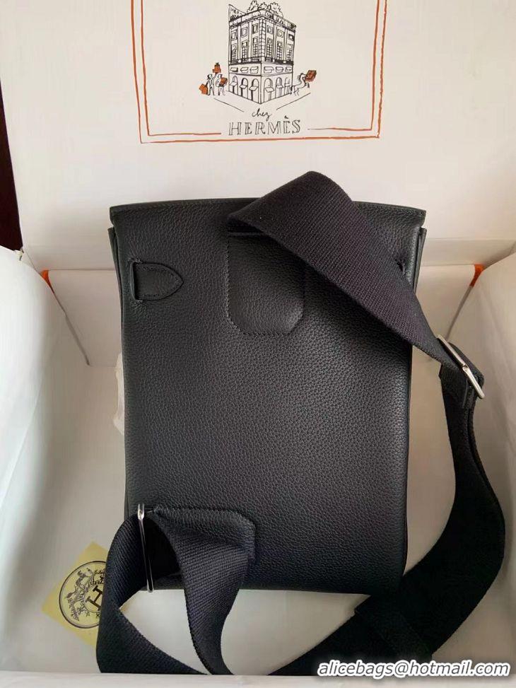 Trendy Design Hermes Togo Hac A Dos Backpack HE8952 Black