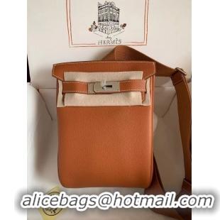 Top Grade Hermes Togo Hac A Dos Backpack HE8952 Brown