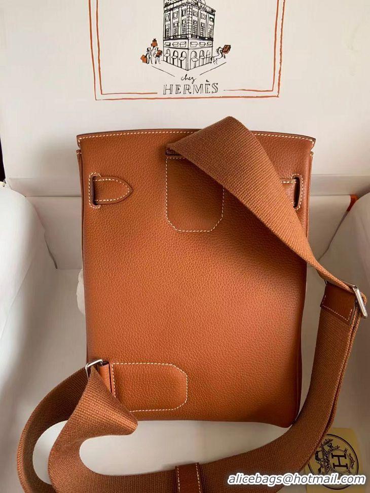 Top Grade Hermes Togo Hac A Dos Backpack HE8952 Brown