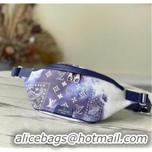 Top Grade Louis Vuitton DISCOVERY BUMBAG PM M20587 Blue