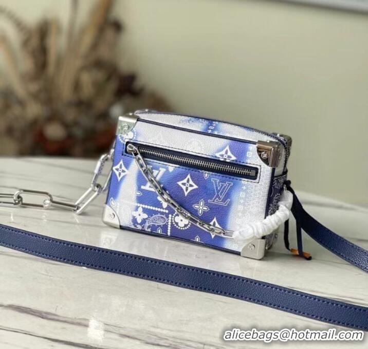 Super Quality Louis Vuitton MINI SOFT TRUNK M20557 Blue