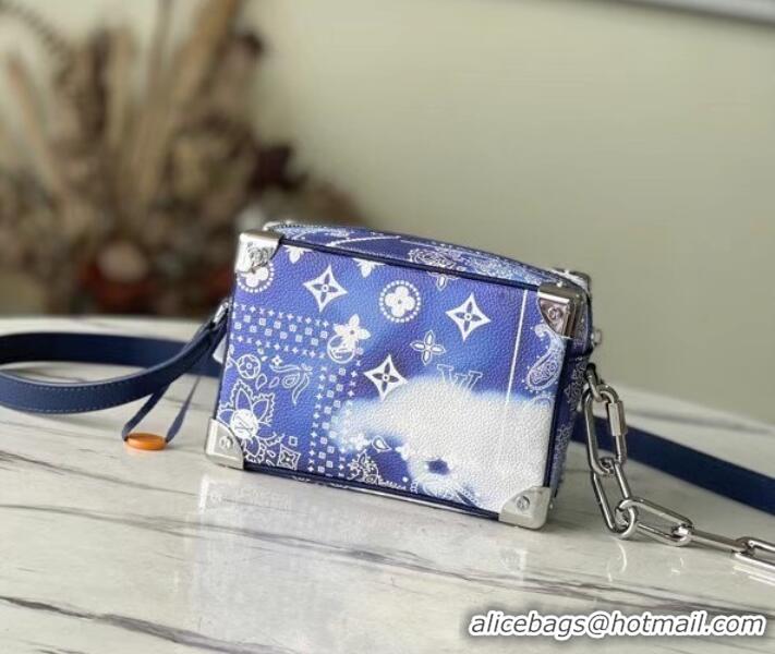 Super Quality Louis Vuitton MINI SOFT TRUNK M20557 Blue