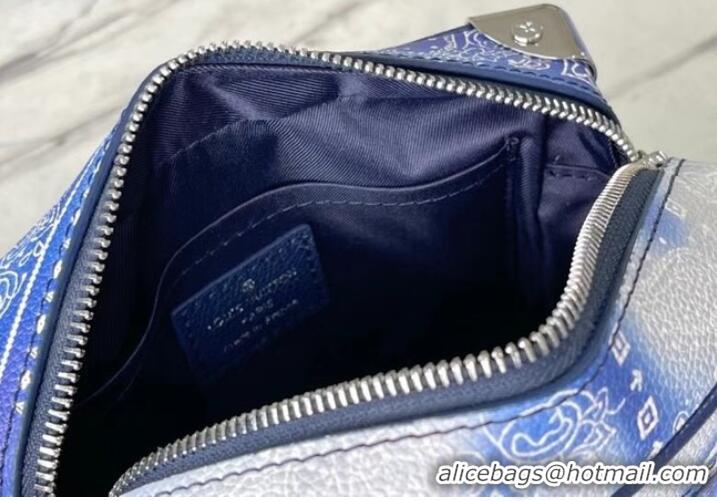 Super Quality Louis Vuitton MINI SOFT TRUNK M20557 Blue