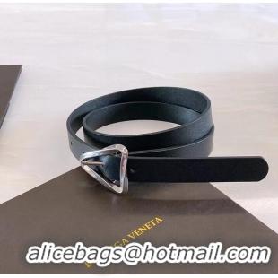 Top Grade Bottega Veneta Original Leather Belt 5553 Black