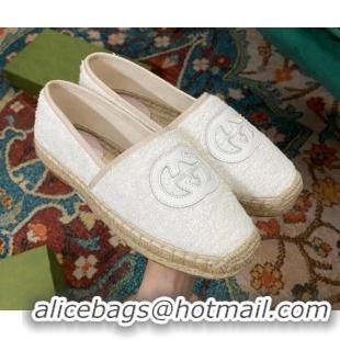 Good Product Gucci Towel Espadrilles White 071897