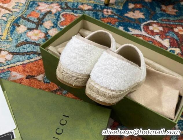 Good Product Gucci Towel Espadrilles White 071897