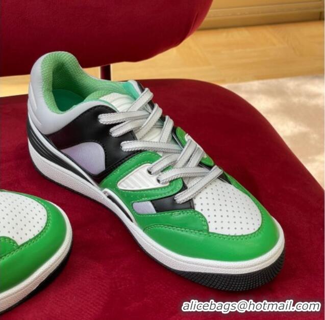 Good Looking Gucci Basket Low-top Sneakers Green 718107