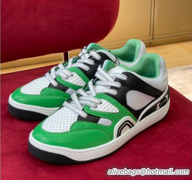 Good Looking Gucci Basket Low-top Sneakers Green 718107