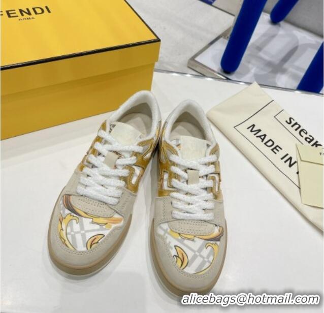 Good Product Fendi x Versace Match Low-tops Sneakers White 2052639