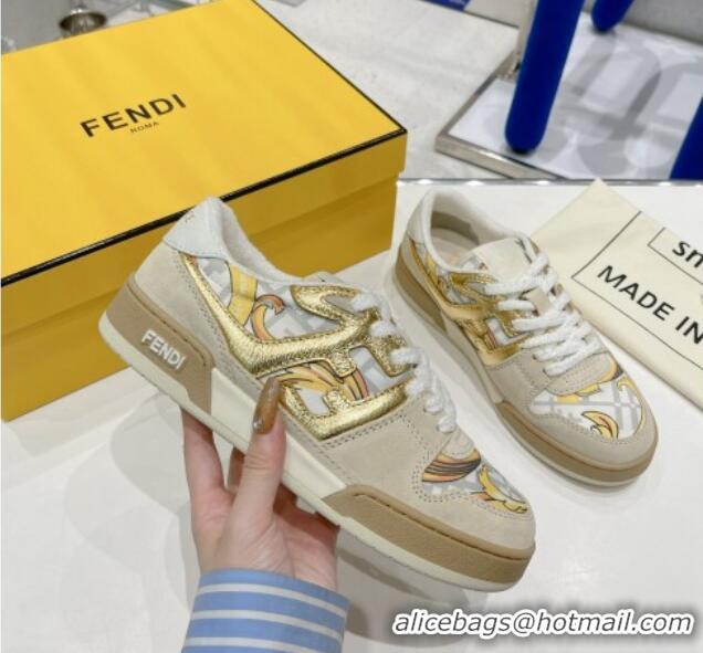 Good Product Fendi x Versace Match Low-tops Sneakers White 2052639