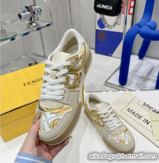 Good Product Fendi x Versace Match Low-tops Sneakers White 2052639