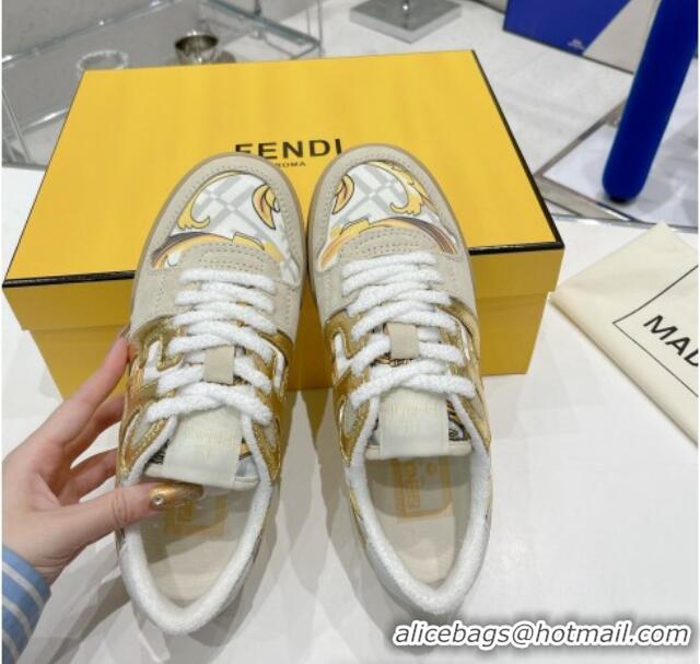 Good Product Fendi x Versace Match Low-tops Sneakers White 2052639