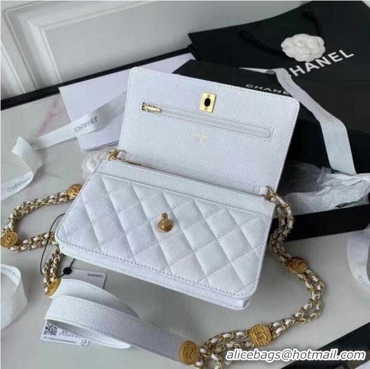 Reasonable Price Chanel SMALL FLAP BAG AP2840 White