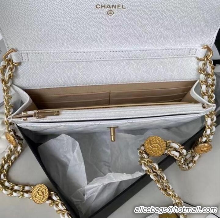 Reasonable Price Chanel SMALL FLAP BAG AP2840 White