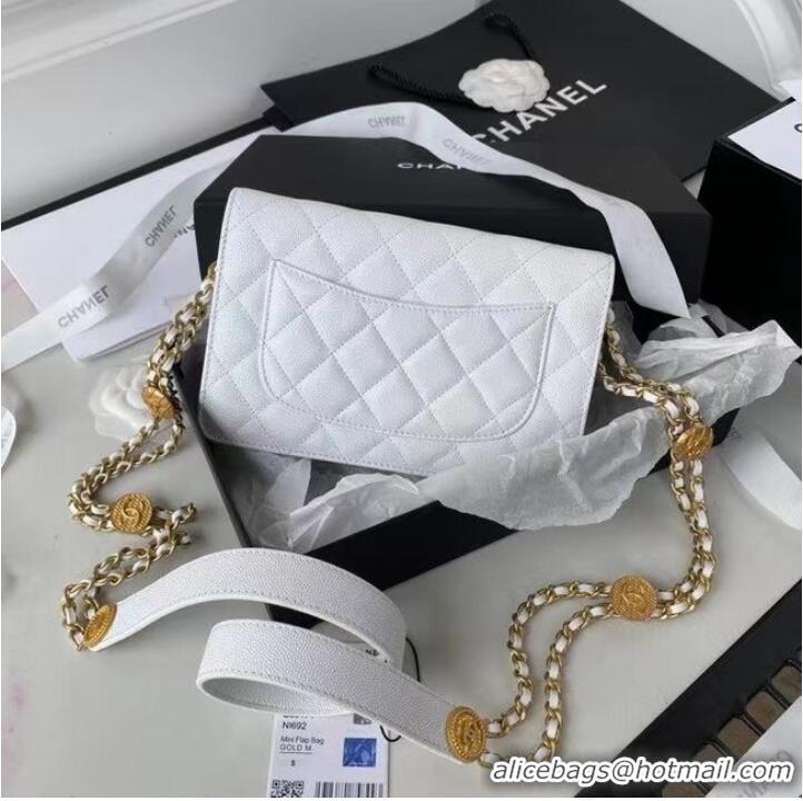 Reasonable Price Chanel SMALL FLAP BAG AP2840 White