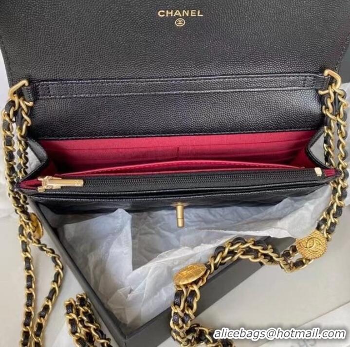 New Style Chanel SMALL FLAP BAG AP2840 black