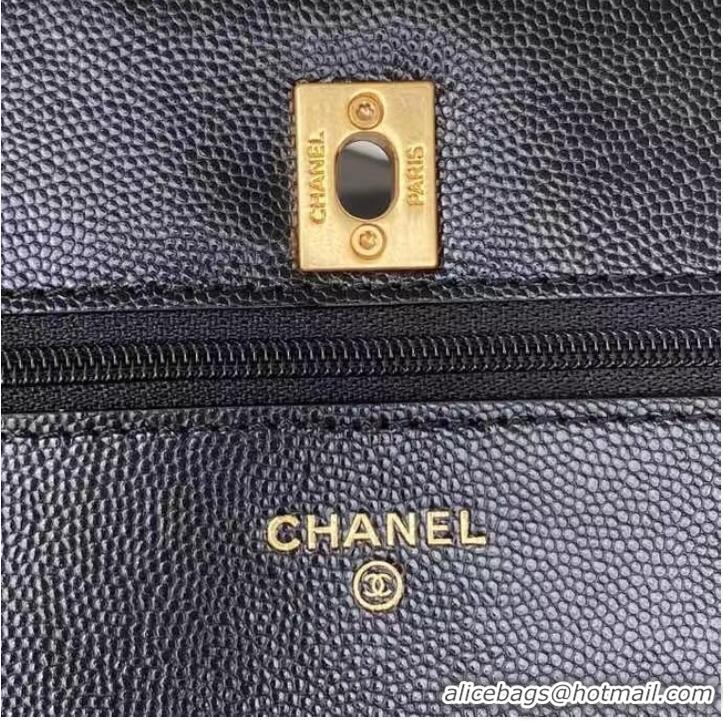 New Style Chanel SMALL FLAP BAG AP2840 black