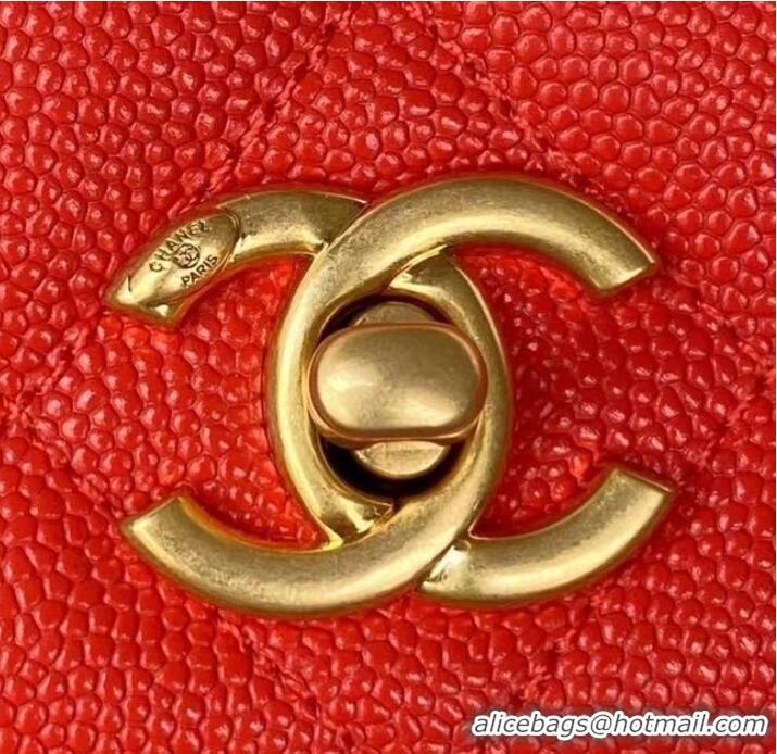 Famous Brand Chanel SMALL FLAP BAG AP2840 Red