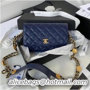 Good Product Chanel SMALL FLAP BAG AP2840 Royal Blue