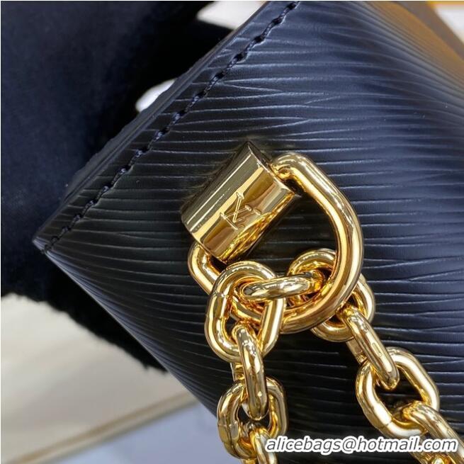 Buy Fashionable Louis Vuitton TWIST MM M59218 black