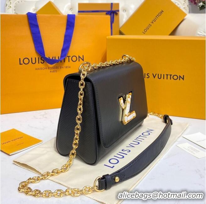 Buy Fashionable Louis Vuitton TWIST MM M59218 black