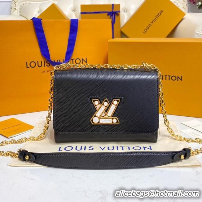 Buy Fashionable Louis Vuitton TWIST MM M59218 black