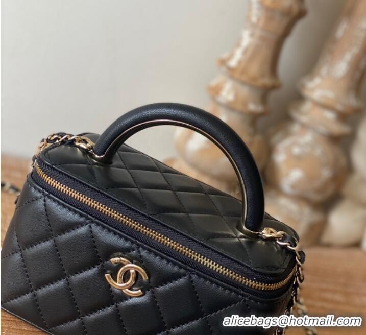 Good Taste Chanel mini Shoulder Bag Lambskin & Gold-Tone Metal 81208 black