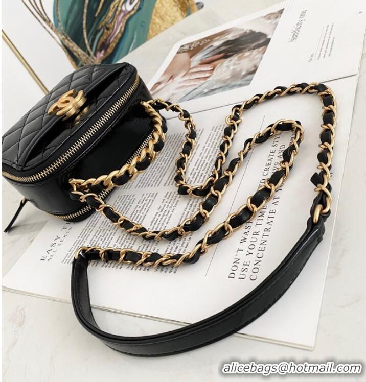 Modern Classic Chanel mini Shoulder Bag Lambskin & Gold-Tone Metal AS2178 black