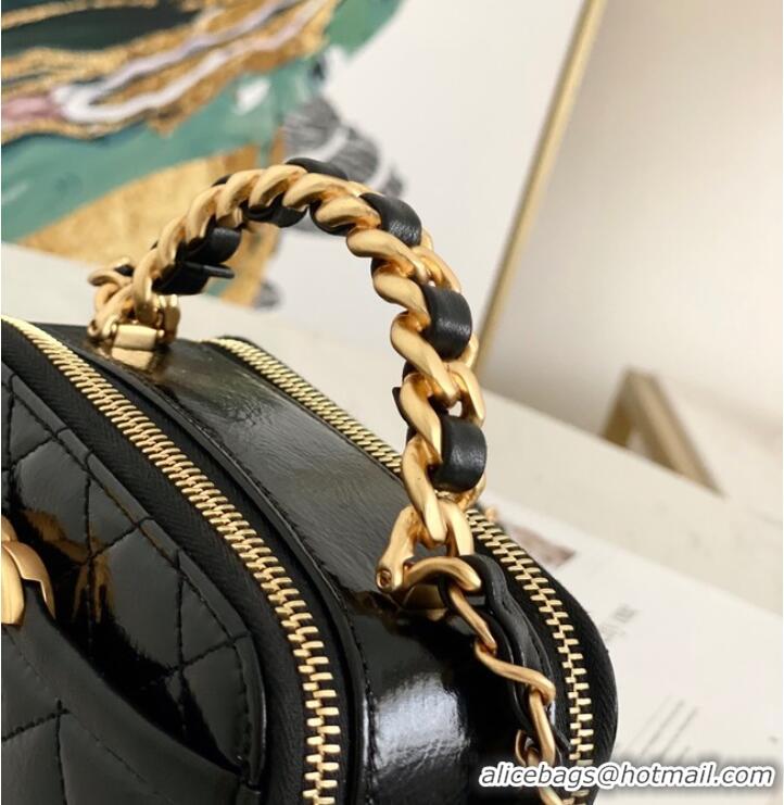 Modern Classic Chanel mini Shoulder Bag Lambskin & Gold-Tone Metal AS2178 black