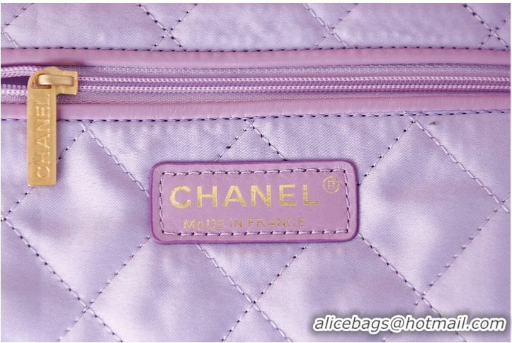 Hot Sell Cheap CHANEL 22 HANDBAG AS3260 Purple