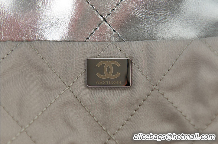 Super Quality CHANEL 22 HANDBAG AS3260 Silver