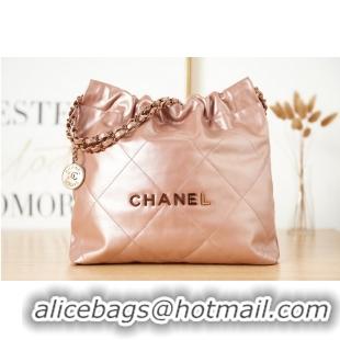 Traditional Specials CHANEL 22 HANDBAG AS3260 dark pink