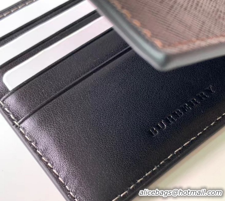 ​Best Design Burberry 8 Card Slots Billfold Wallet BU8796