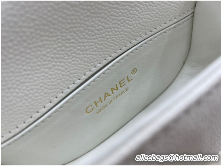 Traditional Specials CHANEL MESSENGER BAG MINI BOY AS3315 white