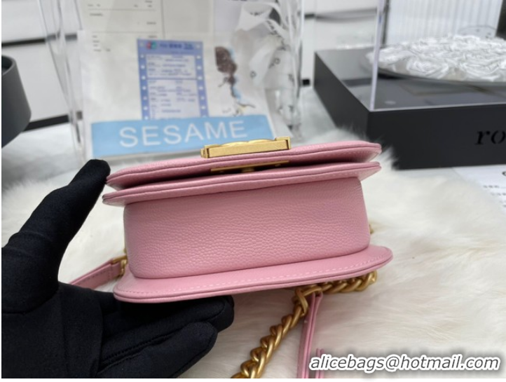 Shop Promotional CHANEL MESSENGER BAG MINI BOY AS3315 pink