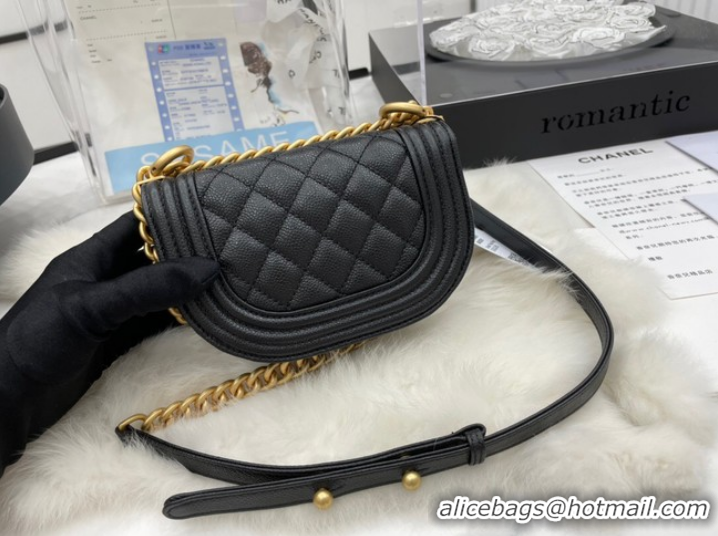 Good Taste CHANEL MESSENGER BAG MINI BOY AS3315 black