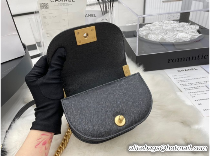 Good Taste CHANEL MESSENGER BAG MINI BOY AS3315 black