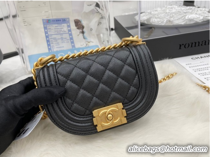 Good Taste CHANEL MESSENGER BAG MINI BOY AS3315 black