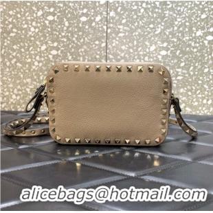 Popular Style VALENTINO GARAVANI Calf leather bag 7719 apricot