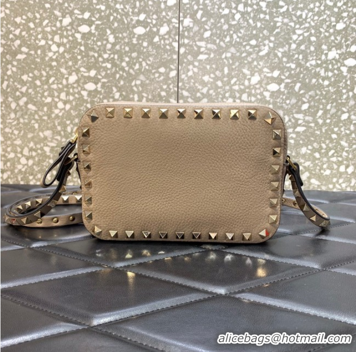 Popular Style VALENTINO GARAVANI Calf leather bag 7719 apricot