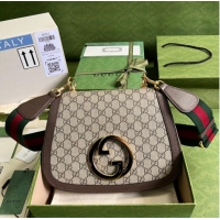 Reasonable Price Gucci Blondie medium shoulder bag 699210 Brown