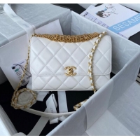 Top Quality Chanel SMALL FLAP BAG AS3241 white