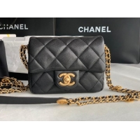 Shop Best Quality Chanel MINI FLAP BAG AS3368 black