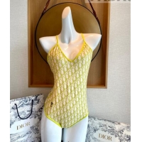 Top Quality Dior Oblique Swimwear 070525 Yellow 2022