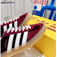 Trendy Design adidas x Gucci Gazelle Suede Low-top Sneakers Burgundy 070254